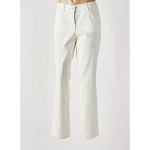 BARBARA LEBEK - Pantalon slim beige en coton - Femme - Taille 50 - Modz