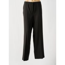 FRANK EDEN - Pantalon droit marron en polyester - Femme - Taille 50 - Modz