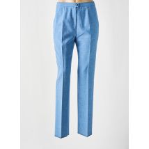 KARTING - Pantalon slim bleu en polyester - Femme - Taille 40 - Modz