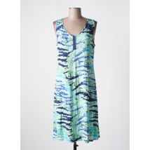VANIA - Robe mi-longue vert en viscose - Femme - Taille 36 - Modz