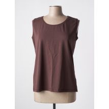 BARBARA LEBEK - Débardeur marron en coton - Femme - Taille 42 - Modz