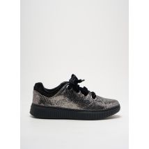 GEOX - Baskets argent en cuir - Femme - Taille 36 - Modz