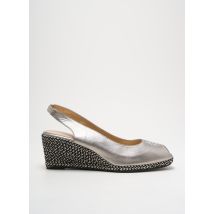 TONI PONS - Sandales/Nu pieds argent en cuir - Femme - Taille 40 - Modz