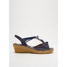 TONI PONS - Espadrilles bleu en textile - Femme - Taille 37 - Modz