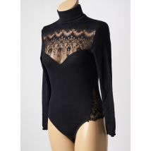 ARTIMAGLIA - Body noir en laine - Femme - Taille 44 - Modz