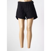 BSB - Short noir en coton - Femme - Taille 38 - Modz