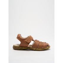 BOPY - Sandales/Nu pieds marron en cuir - Garçon - Taille 32 - Modz