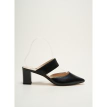 CAPRICE - Mules/Sabots noir en cuir - Femme - Taille 36 - Modz