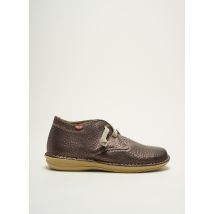 ON FOOT - Baskets marron en cuir - Femme - Taille 37 - Modz
