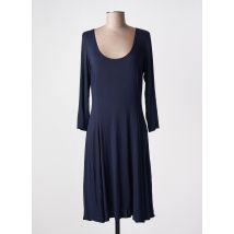 MULTIPLES - Robe mi-longue bleu en viscose - Femme - Taille 42 - Modz