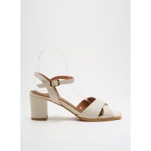 O'.. - Sandales/Nu pieds beige en cuir - Femme - Taille 40 - Modz