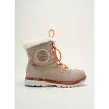 ELEMENTERRE - Bottines/Boots beige en cuir - Femme - Taille 38 - Modz