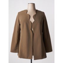 MULTIPLES - Veste chic vert en polyester - Femme - Taille 38 - Modz
