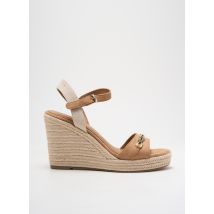 TAMARIS - Espadrilles marron en textile - Femme - Taille 40 - Modz