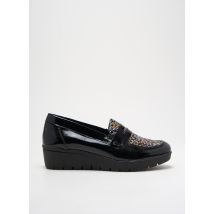 HIRICA - Mocassins noir en cuir - Femme - Taille 37 - Modz