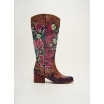 LAURA VITA - Bottes violet en cuir - Femme - Taille 37 - Modz
