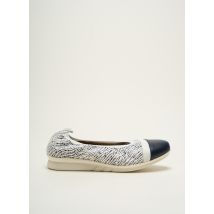 HIRICA - Ballerines bleu en cuir - Femme - Taille TU - Modz