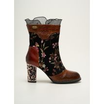 LAURA VITA - Bottines/Boots noir en cuir - Femme - Taille 36 - Modz