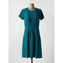 TRANQUILLO - Robe mi-longue vert en coton - Femme - Taille 38 - Modz