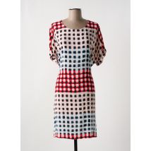 SANDWICH - Robe mi-longue rouge en viscose - Femme - Taille 42 - Modz