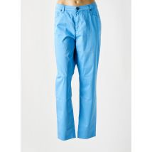 LCDN - Pantalon slim bleu en coton - Femme - Taille 46 - Modz
