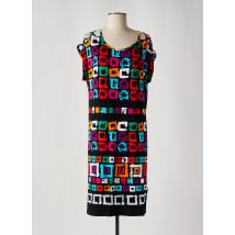 HAJO - Robe mi-longue noir en viscose - Femme - Taille 40 - Modz