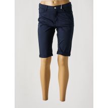 KANOPE - Bermuda bleu en coton - Femme - Taille 36 - Modz