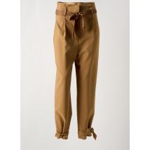 RINASCIMENTO - Pantalon droit marron en polyester - Femme - Taille 36 - Modz
