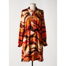 JUS D'ORANGE - Robe courte orange en polyester - Femme - Taille 40 - Modz