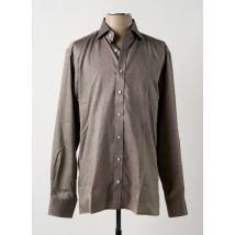 ETERNA - Chemise manches longues gris en coton - Homme - Taille M - Modz