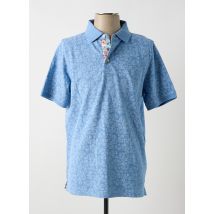 FYNCH-HATTON - Polo bleu en coton - Homme - Taille M - Modz
