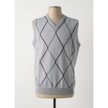 ELLEMME - Pull gris en laine - Homme - Taille M - Modz