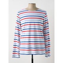 SAINT JAMES - T-shirt bleu en coton - Homme - Taille L - Modz