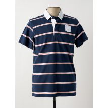 SERGE BLANCO - Polo bleu en coton - Homme - Taille L - Modz