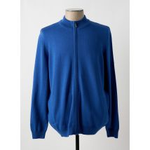 SAINT JAMES - Gilet manches longues bleu en laine - Homme - Taille 3XL - Modz