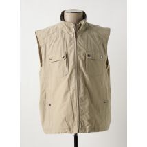 PETER COFOX - Veste casual beige en coton - Homme - Taille 6XL - Modz