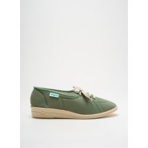 WAPITI - Chaussons/Pantoufles vert en textile - Femme - Taille 40 - Modz