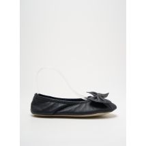 ISOTONER - Chaussons/Pantoufles noir en cuir - Femme - Taille 35 - Modz
