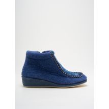 LA CADENA - Chaussons/Pantoufles bleu en textile - Femme - Taille 40 - Modz