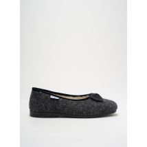 LA CADENA - Chaussons/Pantoufles gris en textile - Femme - Taille 40 - Modz