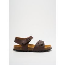 PLAKTON - Sandales/Nu pieds marron en autre matiere - Garçon - Taille 31 - Modz