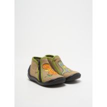BOPY - Chaussons/Pantoufles beige en textile - Garçon - Taille 20 - Modz