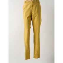 MEYER - Pantalon droit jaune en coton - Femme - Taille 54 - Modz