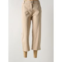 SAINT JAMES - Jeans coupe droite beige en coton - Femme - Taille 50 - Modz