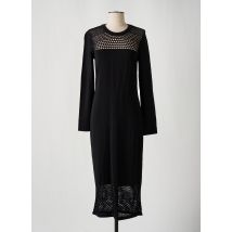 SPORTALM - Robe pull noir en viscose - Femme - Taille 40 - Modz