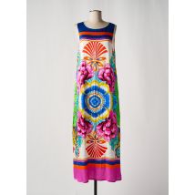 GRACE - Robe longue rose en viscose - Femme - Taille 38 - Modz
