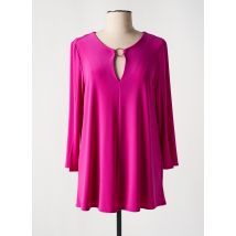 JOSEPH RIBKOFF - Tunique manches longues rose en polyester - Femme - Taille 42 - Modz