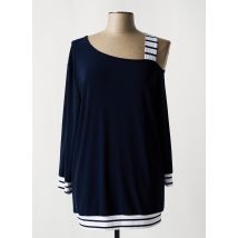 JOSEPH RIBKOFF - Tunique manches longues bleu en polyester - Femme - Taille 42 - Modz