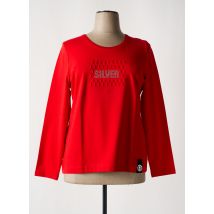 SPORTALM - T-shirt rouge en coton - Femme - Taille 46 - Modz