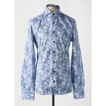 1863 BY ETERNA - Chemise manches longues bleu en coton - Homme - Taille XXL - Modz